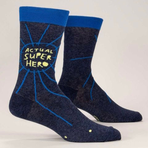 Chaussettes en coton pour femmes - Super-héros réel