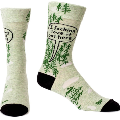 Chaussettes en coton pour hommes - Fucking Love It Out Here