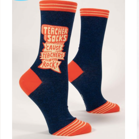 Chaussettes en coton pour femmes - Teachers Rockl