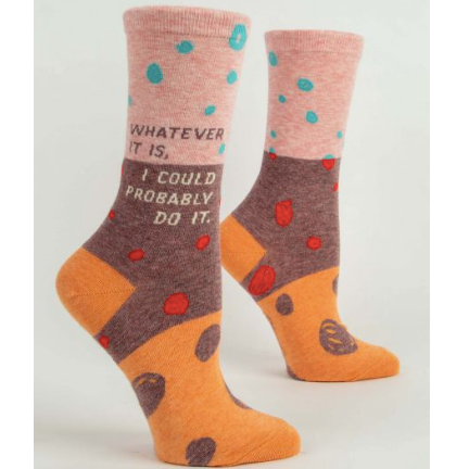 Chaussettes en coton pour femmes - Quoi qu'il en soit