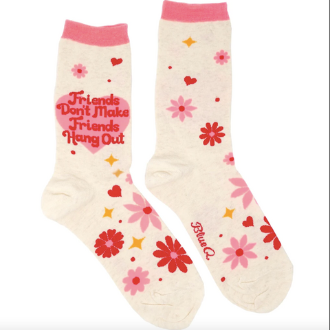 Chaussettes en coton pour femmes - Les amis ne font pas sortir les amis