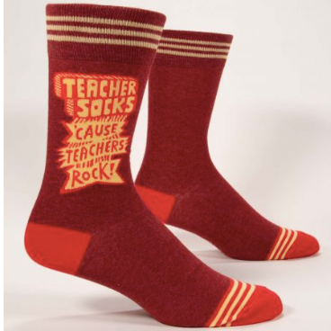 Chaussettes en coton pour hommes - Teachers Rock