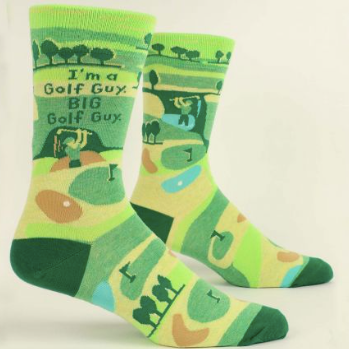 Chaussettes en coton pour hommes - Je suis un golfeur