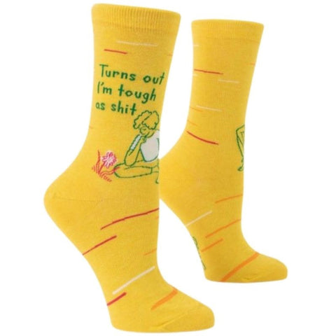 Women's Cotton Socks - Tough As Shit