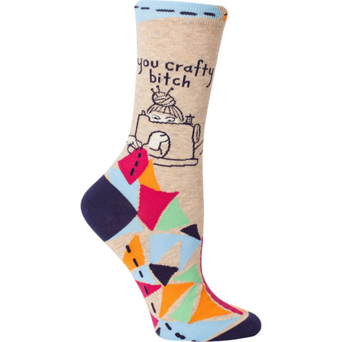 Chaussettes en coton pour femmes - You Crafty Bitch