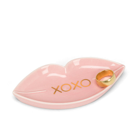 Lip Shape XOXO Dish
