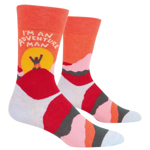 Men's Cotton Socks - Adventure Man