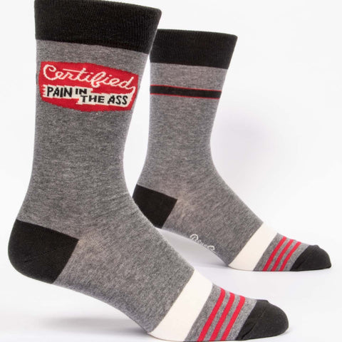 Men's Cotton Socks - Certified Pain In The Ass