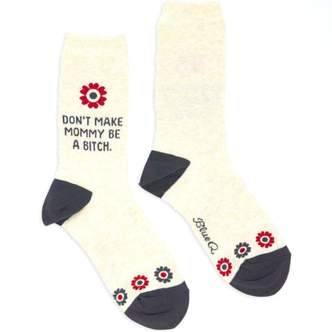 Chaussettes en coton pour femmes - Ne faites pas de maman une garce