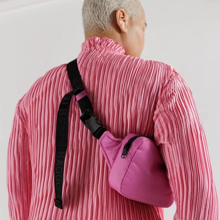 Pink hot sale man bag