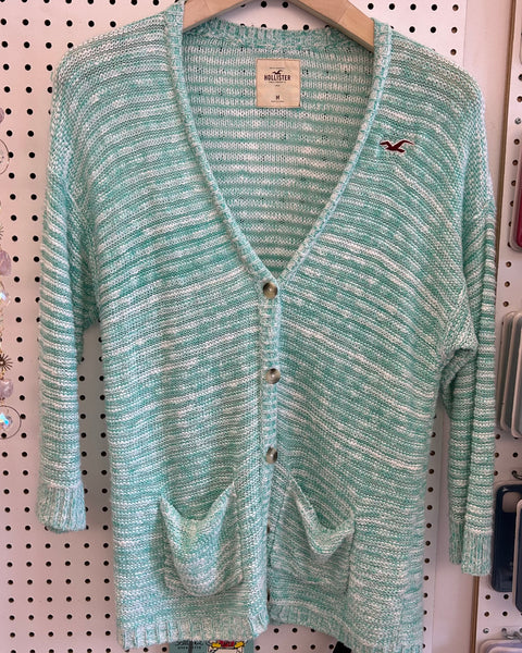 Teal Cardigan