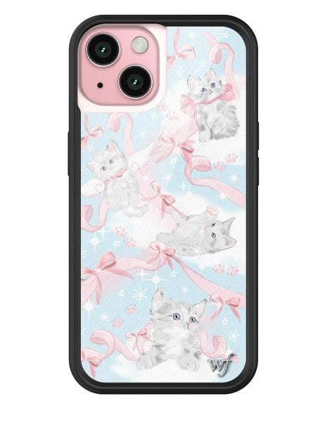 Wildflower Kitten Around iPhone Case