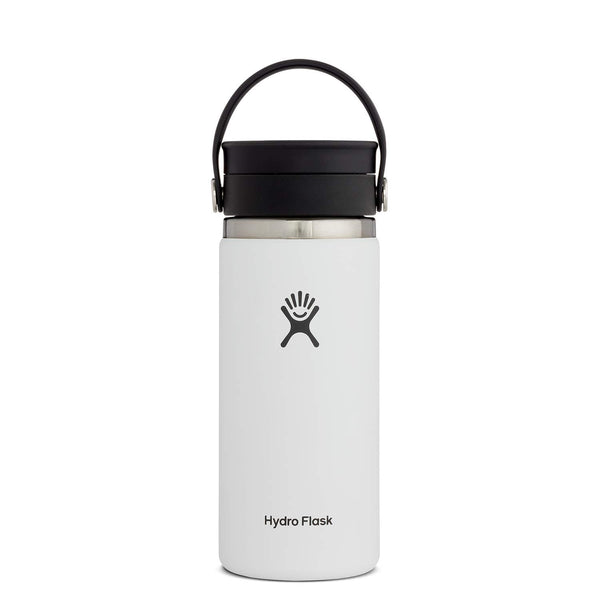 Hydro Flask 16 oz. Wide mouth White