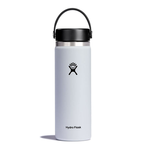 Hydro Flask 20 oz. Wide mouth White