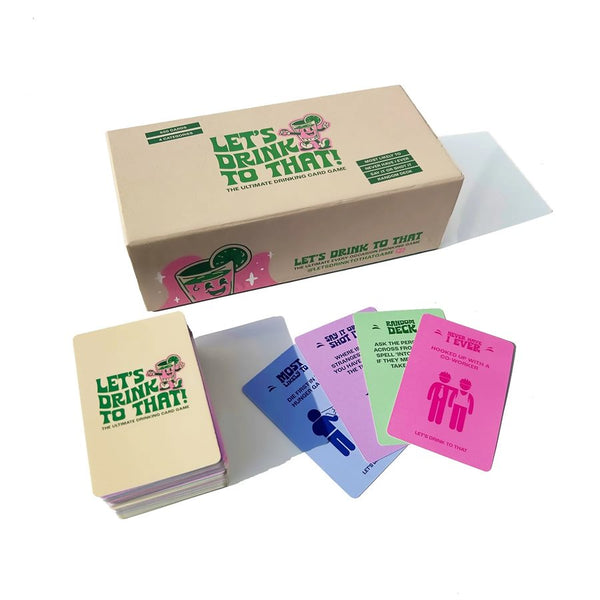 Let’s Drink to That! The Ultimate Drinking Card Game