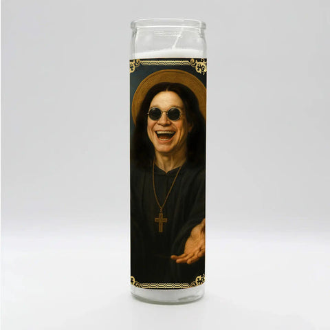 Ozzy Osbourne secular candle