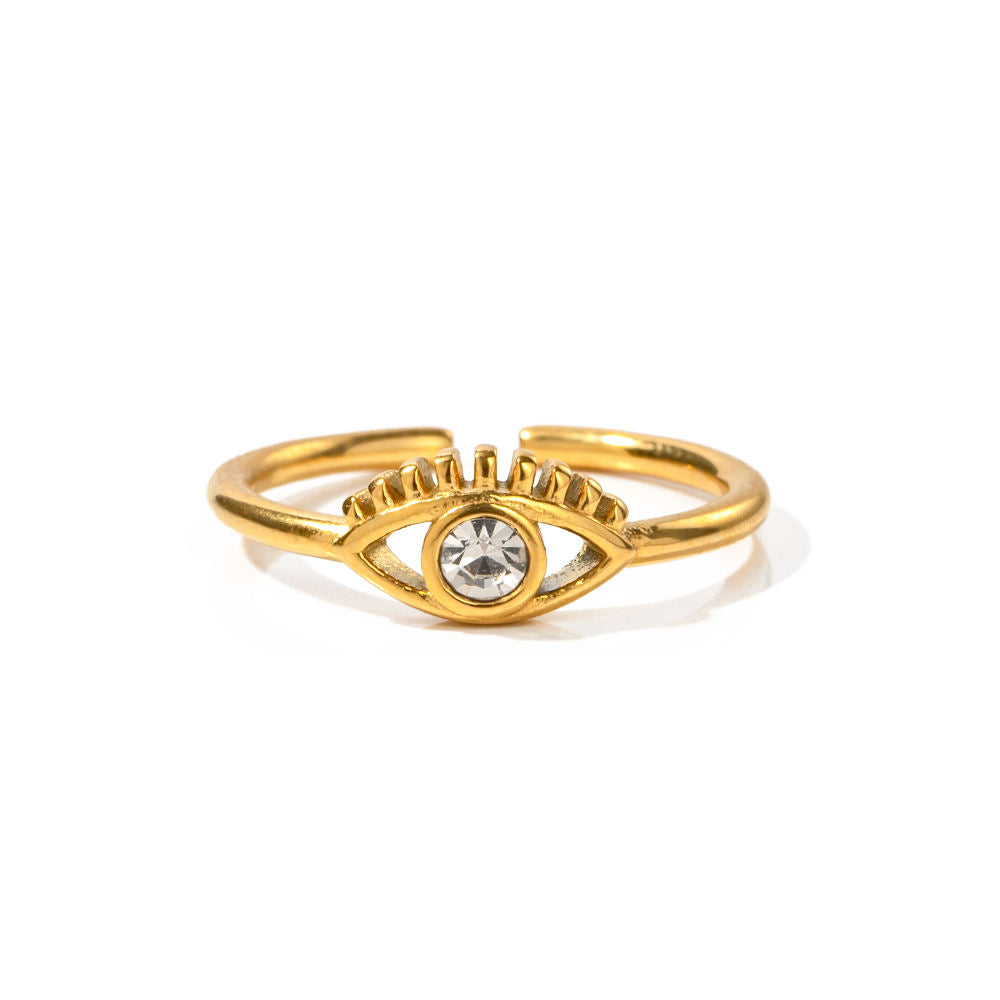 Evil eye ring