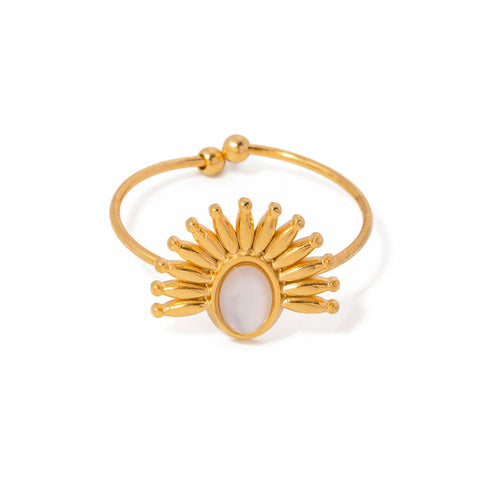 Boho sunshine ring