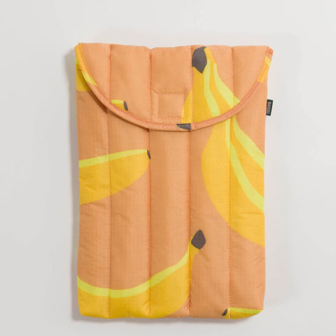 Baggu Puffy Laptop Sleeve 13"Banane