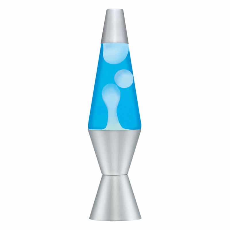 Lava Lamp Blue White