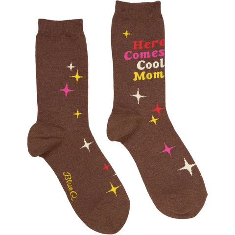 Women's Cotton Socks - Here Comes Cool Mom