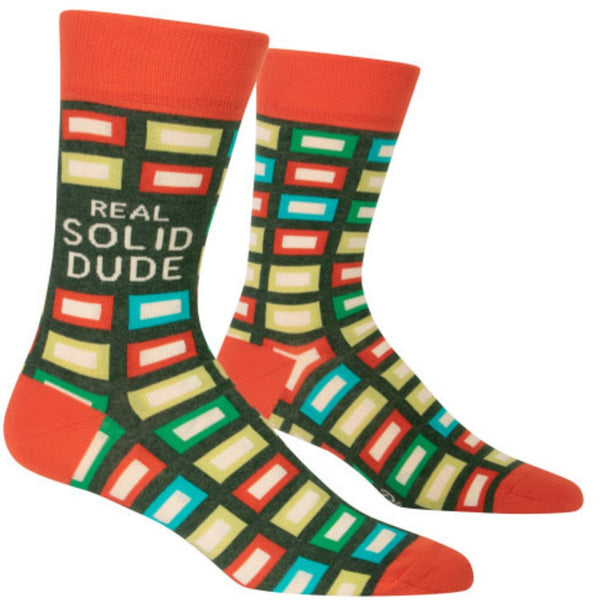 Men's Cotton Socks - Real Solid Dude