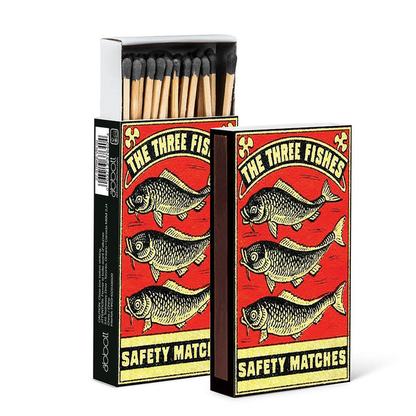 Vintage 3 Fishes Matches