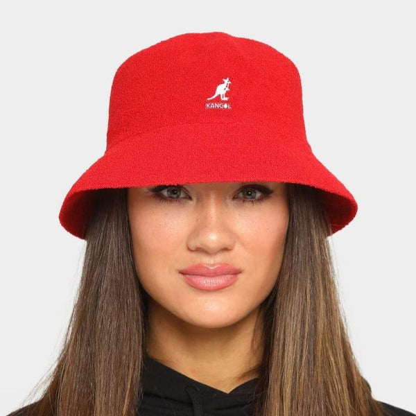 Kangol Bermuda Bucket Hat Scarlet