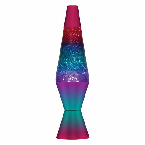 Lampe à Lave Berry Rainbow Glitter