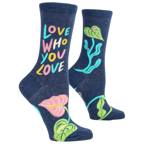 Women's Cotton Socks - Love Who You Love