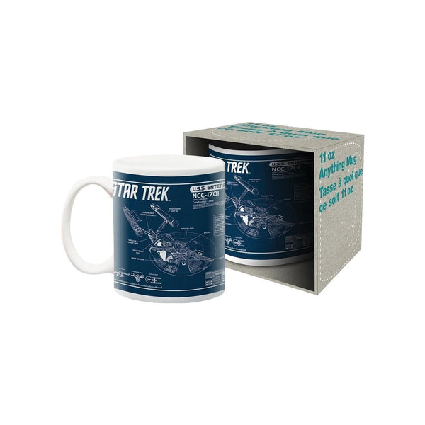 Star Trek Blueprints Mug