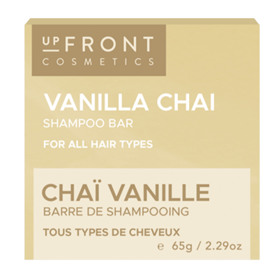 Upfront Cosmetics Vanilla Chai Shampoo Bar